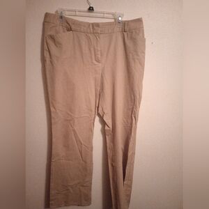 Women's tan size 14 pants